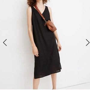 Madewell || Linen V Neck Dress